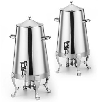 2X Stainless Steel 13L Juicer Water Milk Coffee Pump Beverage Drinking Utensils image
