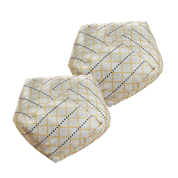 2X 53cm Polyester-Cotton Blend Pillow EPP Particle Insert for Comfort and Support Home Decor image