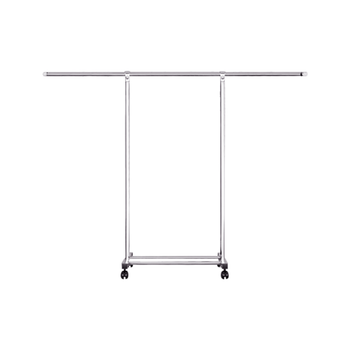 180cm Stainless Steel Floor-Standing Clothes Rack - Durable and Space-Saving Laundry Organizer image