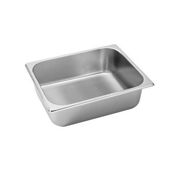 Gastronorm GN Pan Full Size 1/2 GN Pan 10cm Deep Stainless Steel Tray image