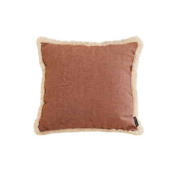 45cm Square Vintage Decorative Cover with Beautiful Made Throw Pillow image