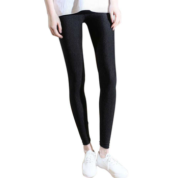 High Waist Slim Skinny Women Leggings Stretchy Pants Jeggings image