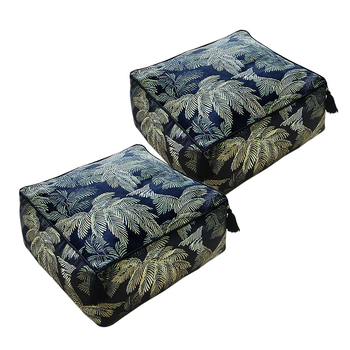 2X 50cm Ultra-Comfort Polyester-Cotton Cushion with EPP Particle Support, Home Decor image
