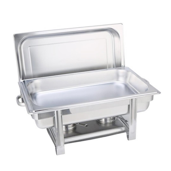 Single Tray Stainless Steel Chafing Catering Dish Food Warmer image