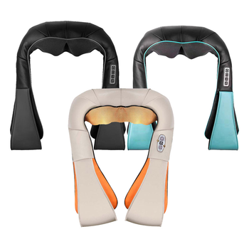 3X Electric Kneading Back Neck Shoulder Massage Arm Body Massager Black/Blue/White image