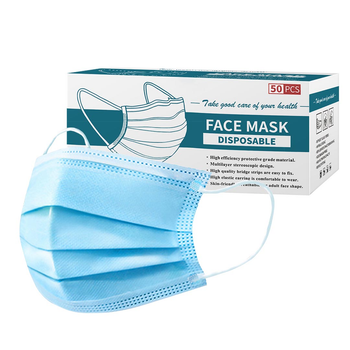 60 Pcs Anti Dust Filter Disposable Protective Sanitary Face Mask image