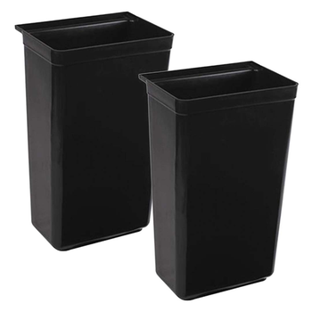 2X Large Food Trolley Utility Cart Waste Storage Bin image