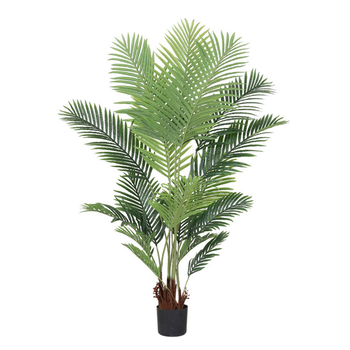 180cm Artificial Swallowtail Sunflower Fake Decoration Tree Flower Pot Plant image