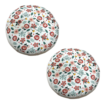 2X 45cm Polyester-Cotton Pillow with EPP Particle Insert for Enhanced Comfort Home Decor image