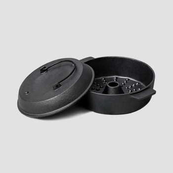 28cm Cast Iron Dutch Oven Pre-Seasoned Cast Iron Pot with Lid image