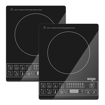 2X Cooktop Electric Smart Induction Cook Top Portable Kitchen Cooker Cookware image