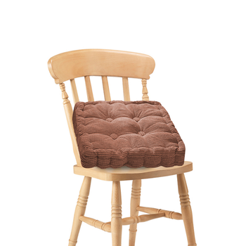 Coffee Square Cushion Soft Leaning Plush Backrest Throw Seat Pillow Home Office Decor image
