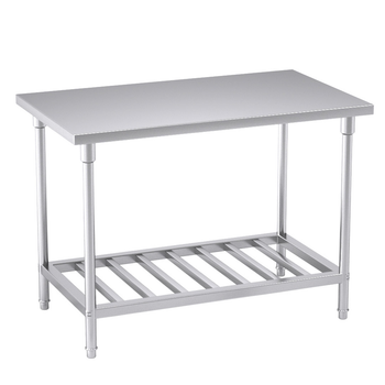 120*70*85cm Commercial Catering Kitchen Stainless Steel Prep Work Bench image