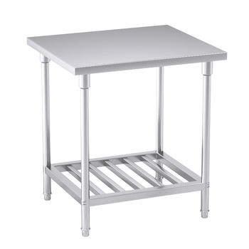 80*70*85cm Commercial Catering Kitchen Stainless Steel Prep Work Bench image