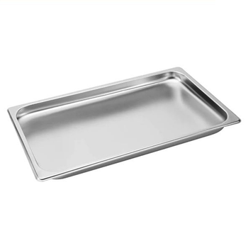 Gastronorm GN Pan Full Size 1/1 GN Pan 2cm Deep Stainless Steel Tray image