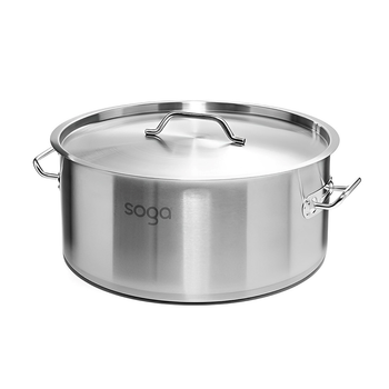 Stock Pot 23L Top Grade Thick Stainless Steel Stockpot 18/10 image
