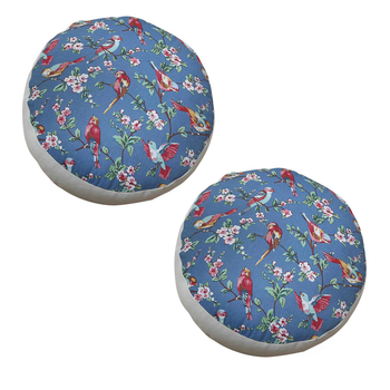 2X 45cm Premium Polyester Cotton Cushion with EPP Particle Insert for Enhanced Comfort Home Decor image