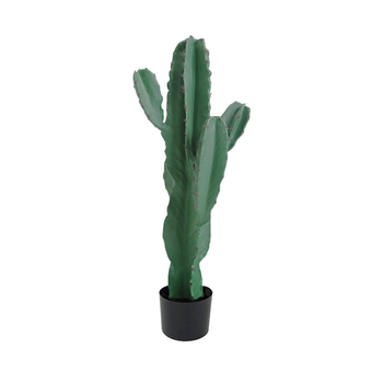 70cm Green Artificial Indoor Cactus Tree Fake Plant Simulation Decorative 5 Heads image