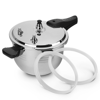 5L Commercial Grade Stainless Steel Pressure Cooker With Seal image