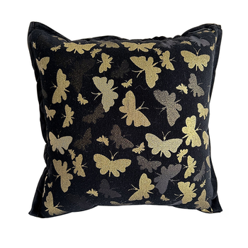 45cm Vintage Butterfly with Covers Case Decorative Decor Monarch Floral Throw Pillow image