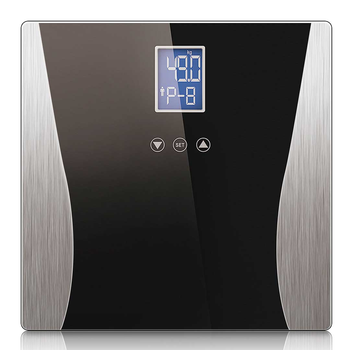 Wireless Digital Body Fat LCD Bathroom Weighing Scale Electronic Weight Tracker Black image