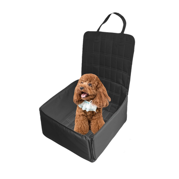 Black Car Pet Sitting Bag Breathable Safety Travel Portable Carrier Pouch Travel Essentials image