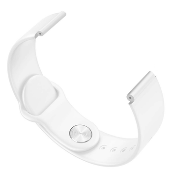 Smart Sport Watch Model B57C Compatible Wristband Replacement Bracelet Strap White image