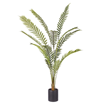 240cm Artificial Green Rogue Hares Foot Fern Tree Fake Tropical Indoor Plant Home Office Decor image