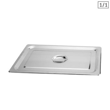 Gastronorm GN Pan Lid Full Size 1/1 Stainless Steel Tray Top Cover image