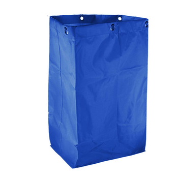 Oxford Waterproof Reusable Janitor Housekeeping Cart Replacement Bag Blue image