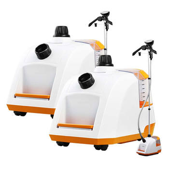 2X 80min Garment Steamer Portable Cleaner Steam Iron White image