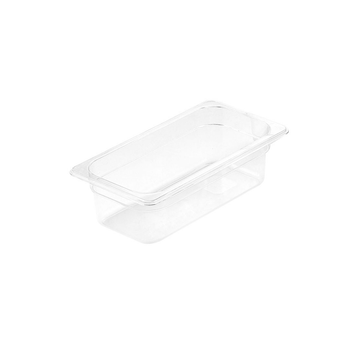 100mm Clear Gastronorm GN Pan 1/3 Food Tray Storage image