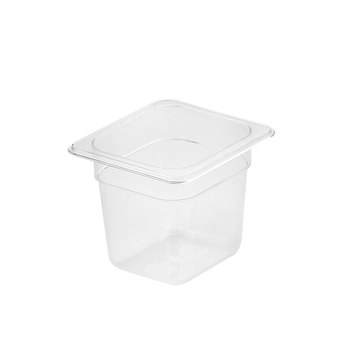 150mm Clear Gastronorm GN Pan 1/6 Food Tray Storage image