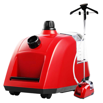 80min Garment Steamer Portable Cleaner Steam Iron Red image