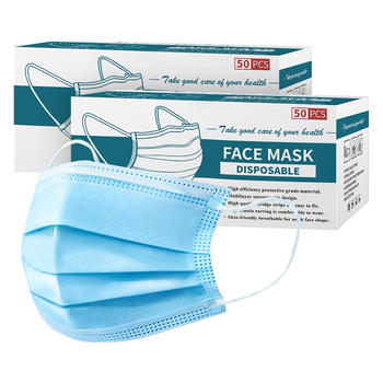 120 Pcs Anti Dust Filter Disposable Protective Sanitary Face Mask image