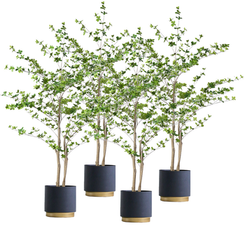 4X 150cm Green Artificial Indoor Watercress Tree Fake Plant Simulation Decorative image