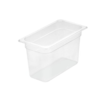 200mm Clear Gastronorm GN Pan 1/3 Food Tray Storage image