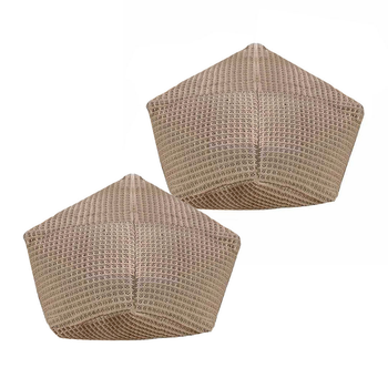 2X 40cm Premium Leather Pillow for Superior Support and Comfort Home Decor image