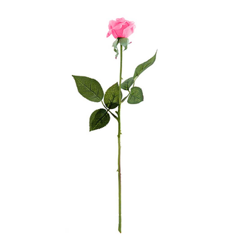 10pcs Artificial Silk Flower Fake Rose Bouquet Table Decor Pink image