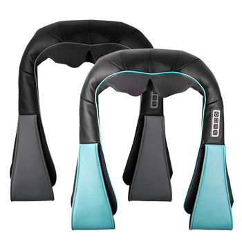 2X Electric Kneading Back Neck Shoulder Massage Arm Body Massager Black/Blue image
