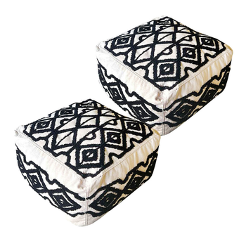 2X 50cm Premium Polyester Fiber Cushion with EPP Particle Insert for Enhanced Comfort image