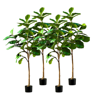 4X 155cm Green Artificial Indoor Qin Yerong Tree Fake Plant Simulation Decorative image