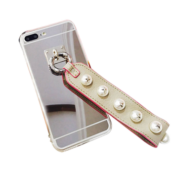 Luxury Fashionable Durable Silver Mirror Back iPhone Case 6s image