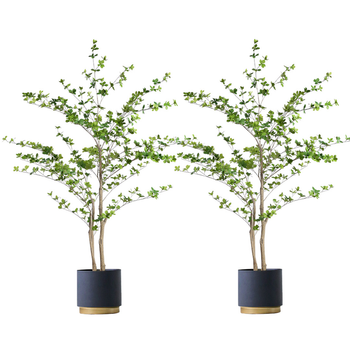2X 180cm Green Artificial Indoor Watercress Tree Fake Plant Simulation Decorative image