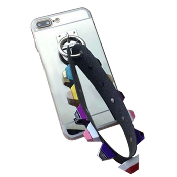 Luxury Fashionable Durable Silver Mirror Back iPhone Case 7 Plus image