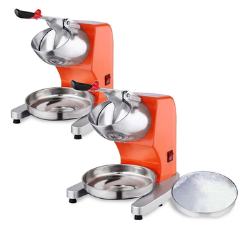 2X Commercial Electric Ice Shaver Crusher Slicer Machine Smoothie Maker image