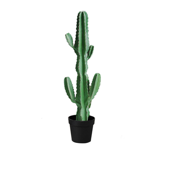105cm Green Artificial Indoor Cactus Tree Fake Plant Simulation Decorative 6 Heads image