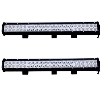 2X 23inch 144W Cree Led Light Bar Spot Flood Light 4x4 Offroad Work Ute Atv 12v 24v image