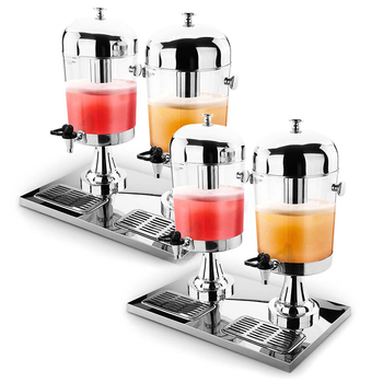 2X Dual 8L Juicer Water Milk Coffee Pump Beverage Drinking Utensils image