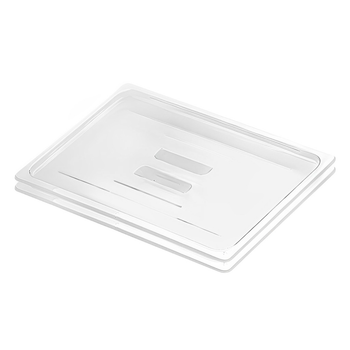 Clear Gastronorm 1/1 GN Lid Food Tray Top Cover Bundle of 2 image